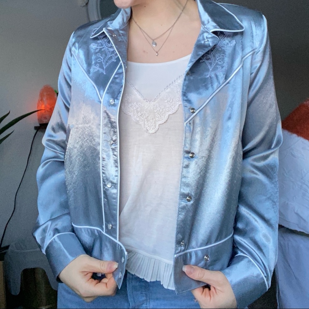 Urban Outfitters silk jacket